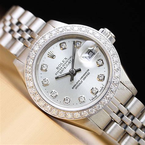 diamond rolex watch for women